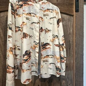 Western Print Shirt